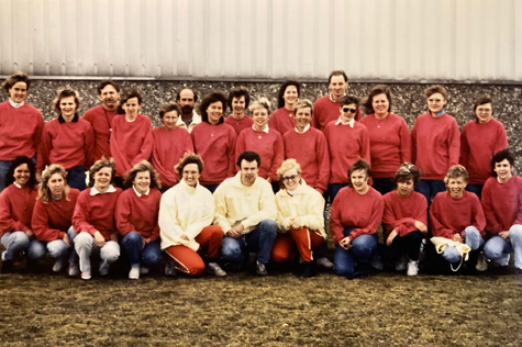 © Ladies in action.