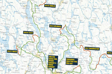 © Skärmdump, Royal Rally of Scanidnavia.